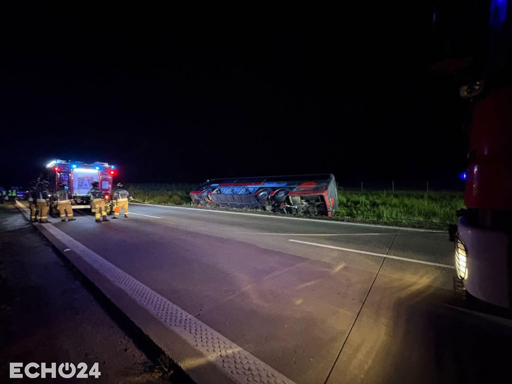 Wypadek autokaru z amerykańskimi żołnierzami