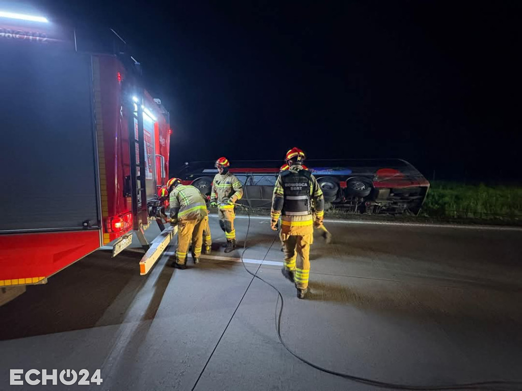 Wypadek autokaru z amerykańskimi żołnierzami