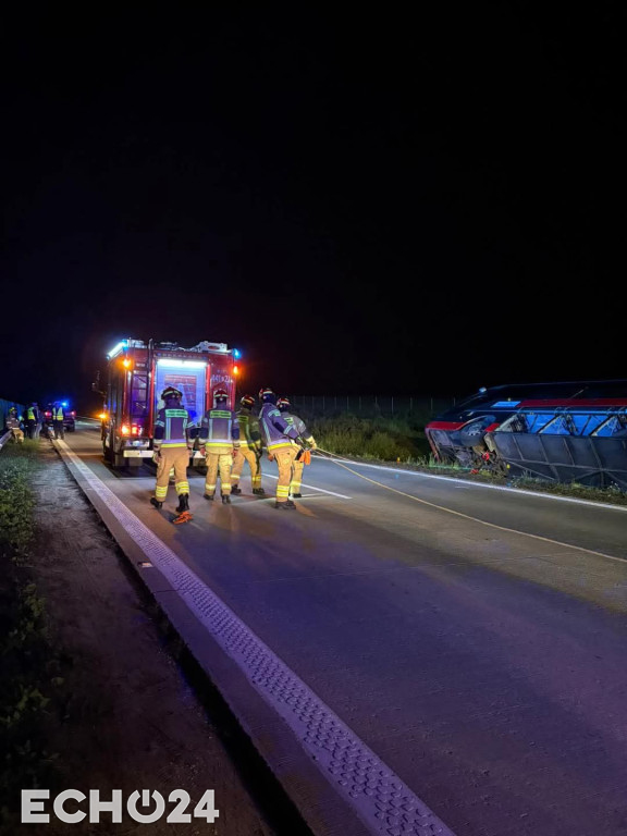 Wypadek autokaru z amerykańskimi żołnierzami