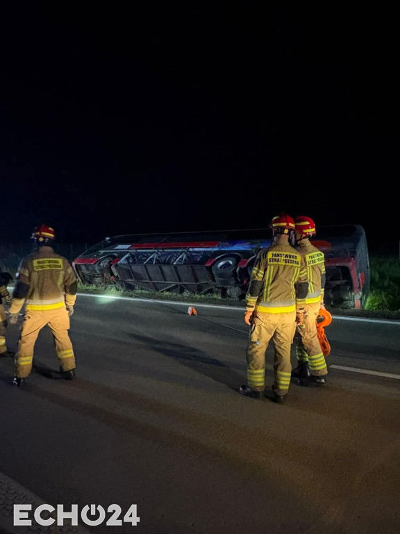 Wypadek autokaru z amerykańskimi żołnierzami
