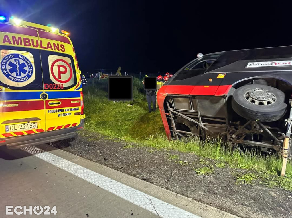 Wypadek autokaru z amerykańskimi żołnierzami