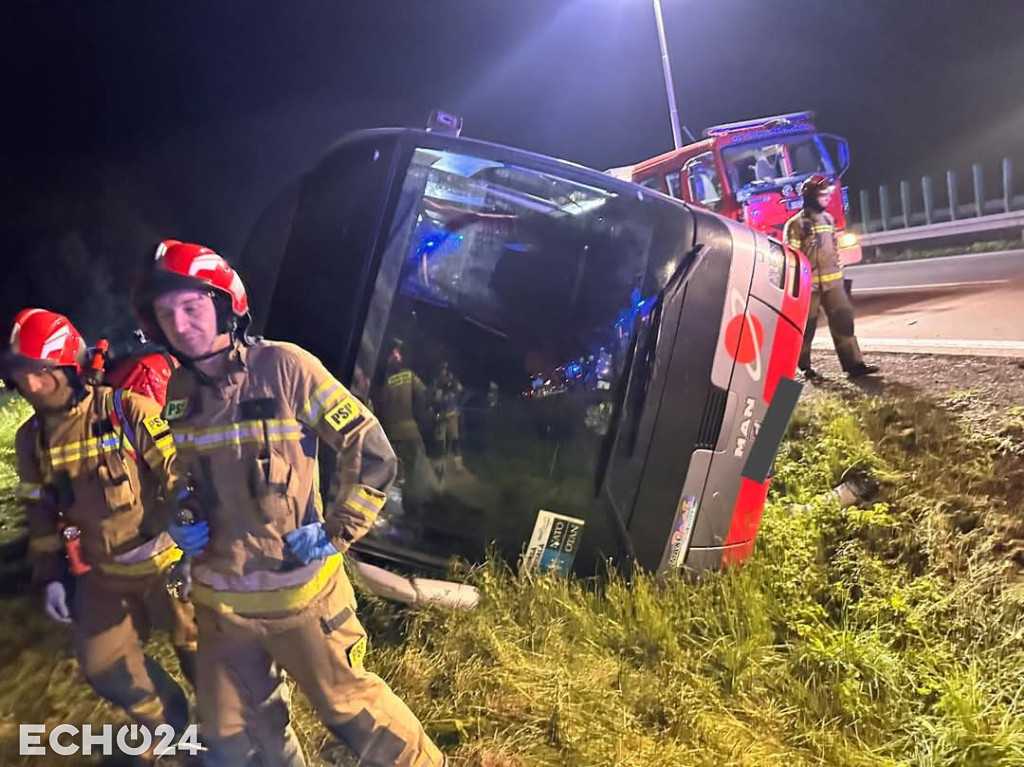 Wypadek autokaru z amerykańskimi żołnierzami