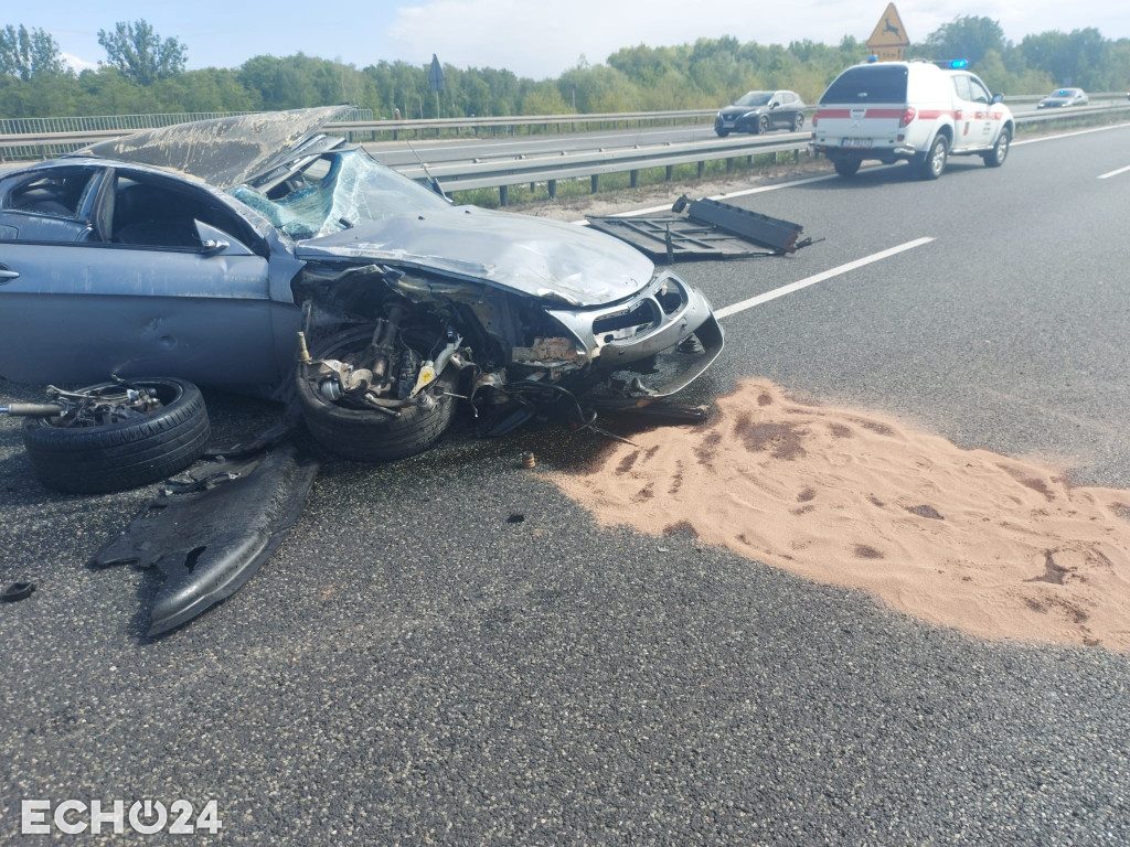 Zablokowana autostrada A4 po śmiertelnym wypadku