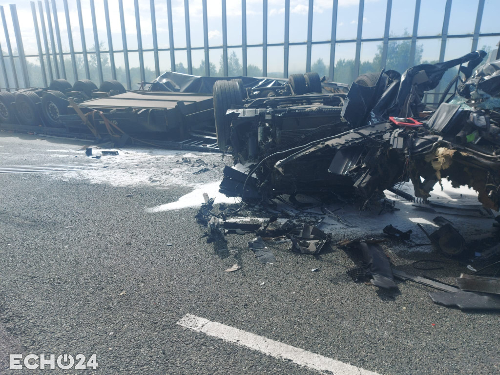 Zablokowana autostrada A4 po śmiertelnym wypadku
