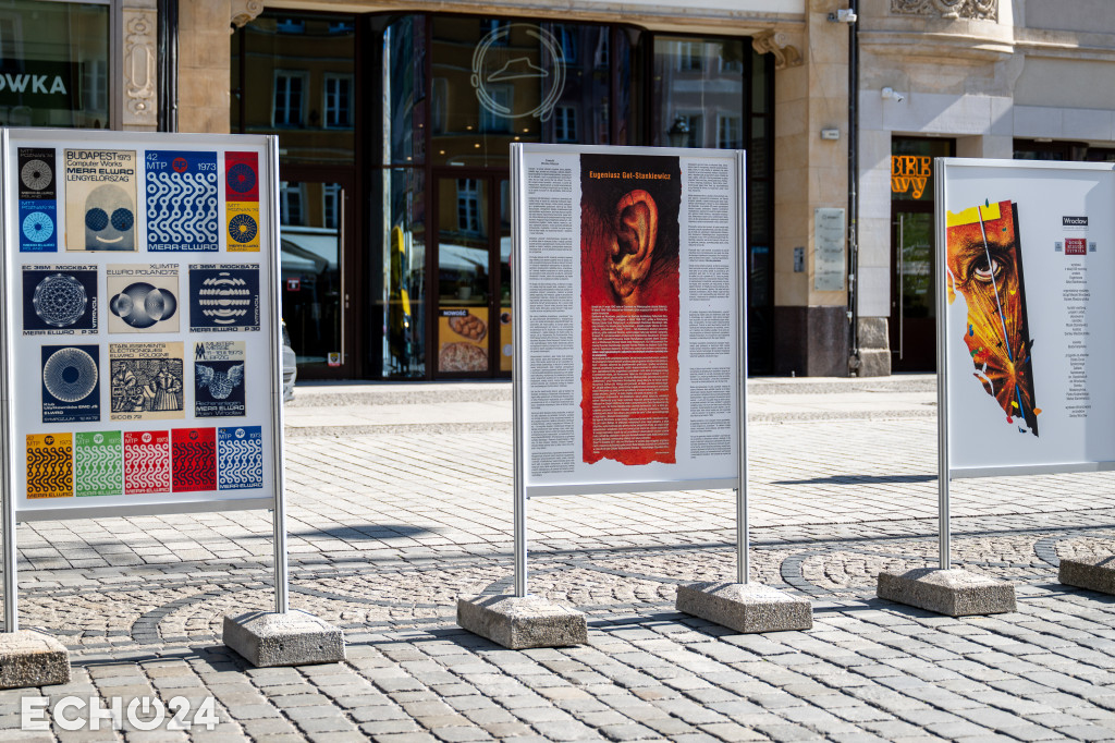 261 przypinek i 57 plakatów w centrum Wrocławia