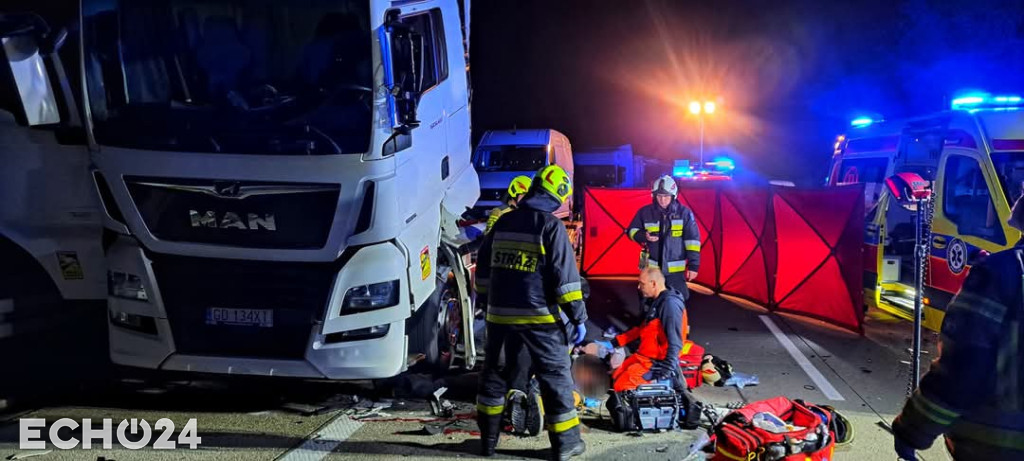 Śmiertelny wypadek na trasie S8 Łódź-Wrocław
