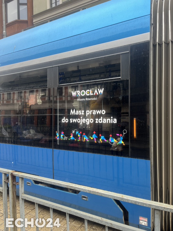 Ulica Wrocławia jeździ „Tramwaj Praw Dziecka”