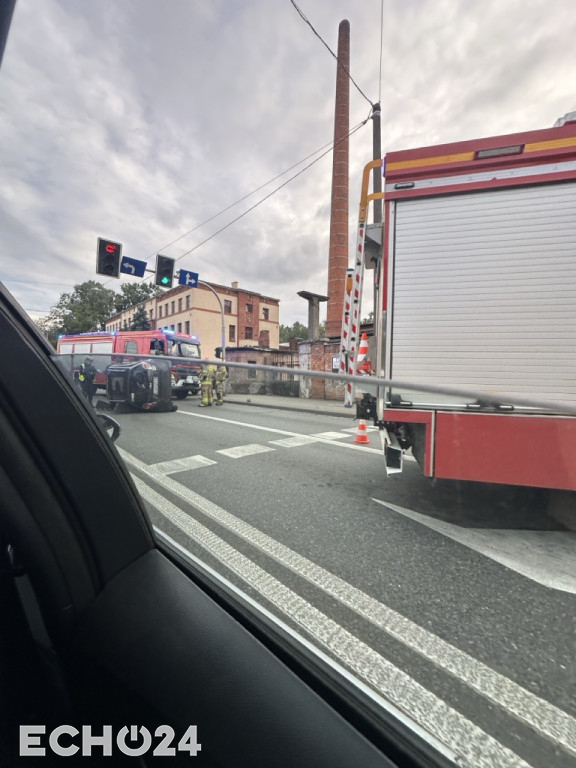Groźny wypadek na Opolskiej we Wrocławiu