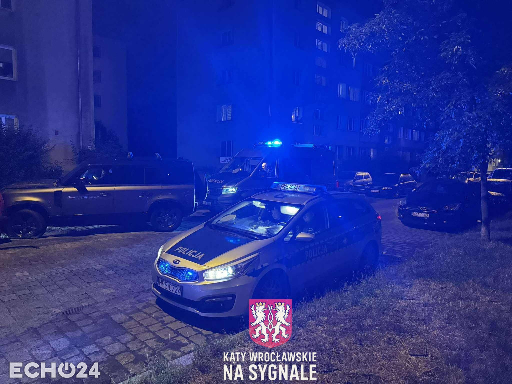 Karambol na ul. Sudeckiej we Wrocławiu