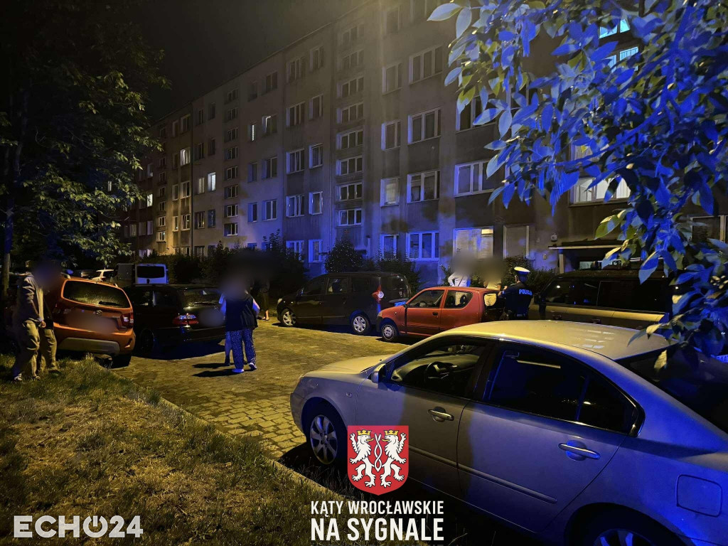 Karambol na ul. Sudeckiej we Wrocławiu