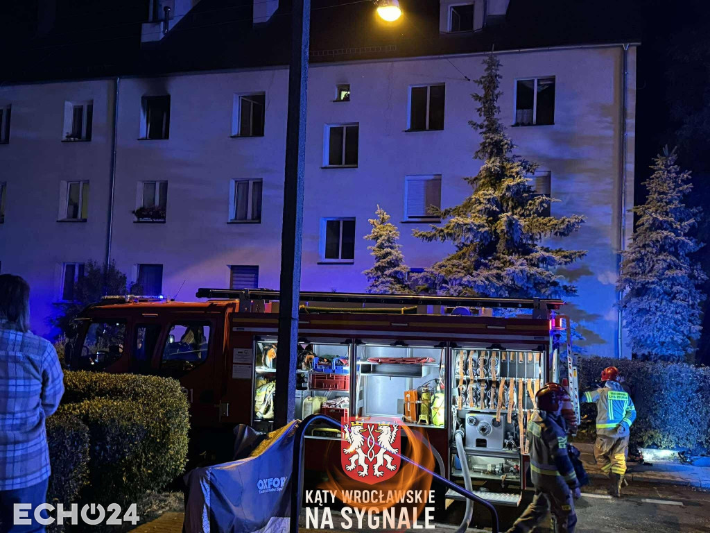 Tragiczny pożar we Wrocławiu. Zginęła 80-latka