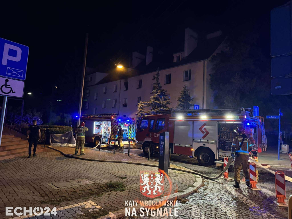 Tragiczny pożar we Wrocławiu. Zginęła 80-latka