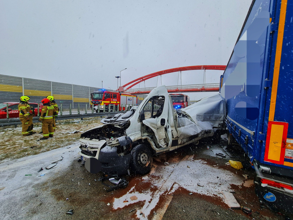 4 osoby zginęły w wypadku na S8 Łódź-Wrocław