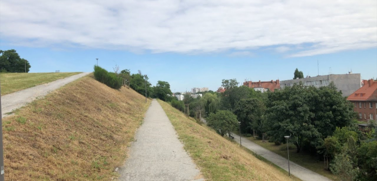 Historyczne wzgórze dobrze wykorzystane