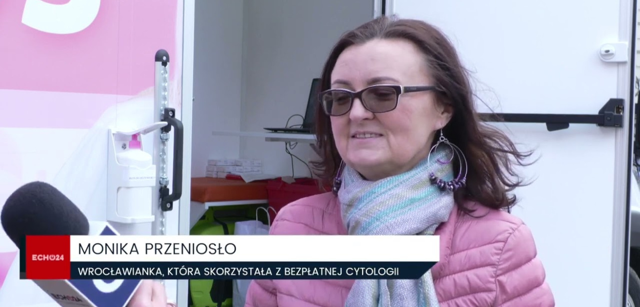 Cytobus czeka na wrocławianki. Kobiety niechętnie wykonują cytologię