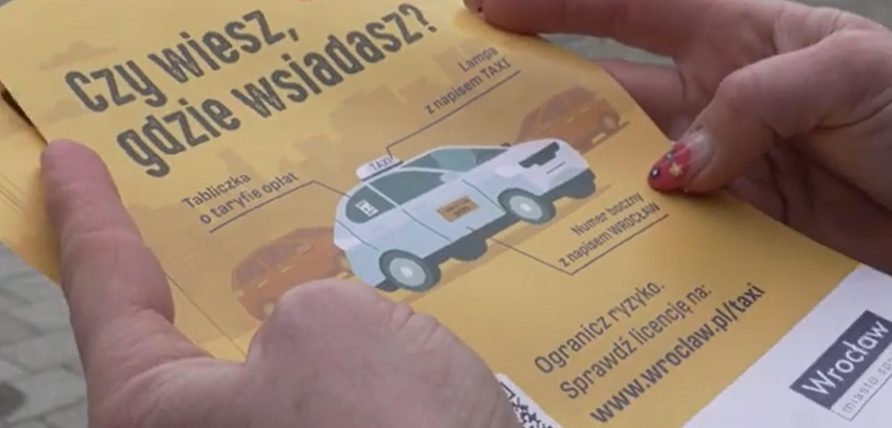 Legalna taksówka we Wrocławiu - nowy projekt Urzędu Miasta