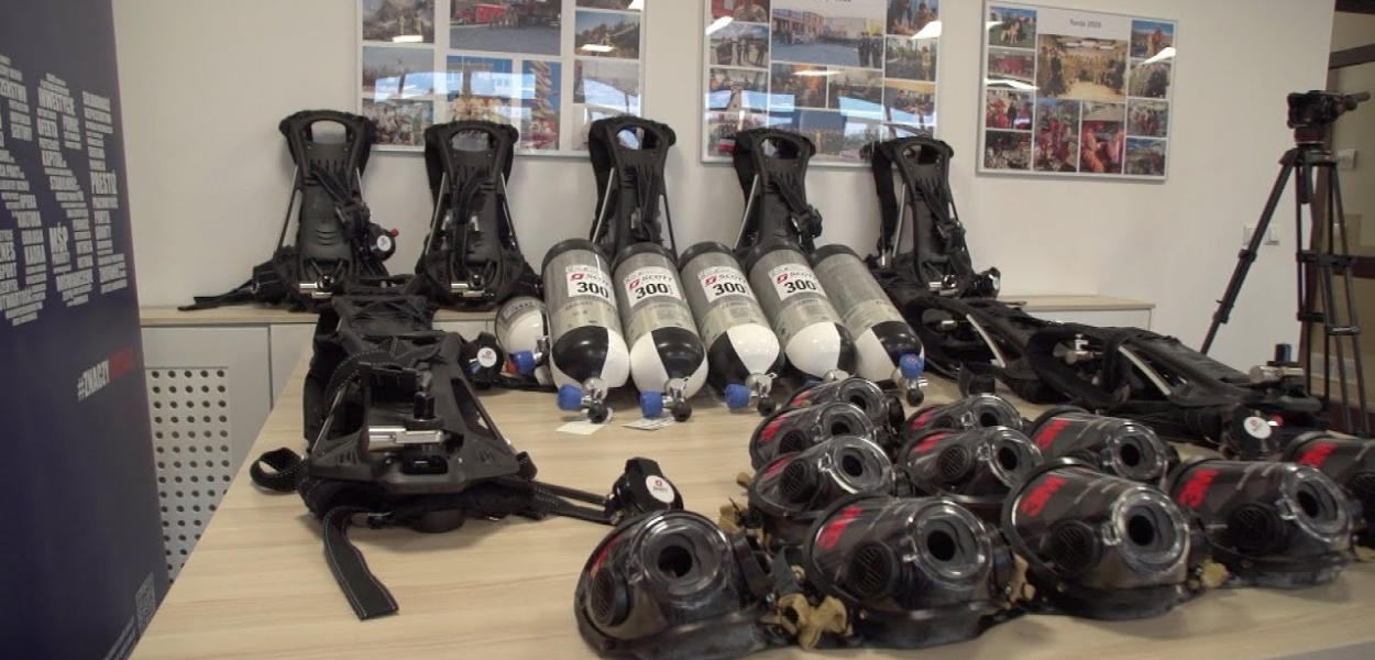 Strażacy dostali nowy sprzęt od WSSE - teraz będą bezpieczniejsi