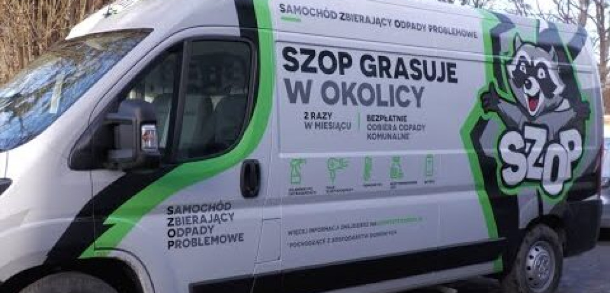 Oddaj odpady problemowe do SZOP-a. Dostępny harmonogram na 2024 rok