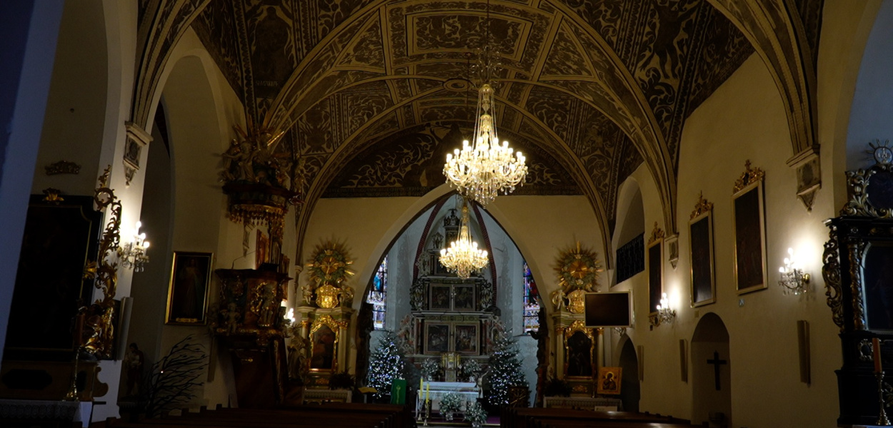  Ewenement na Dolnym Śląsku: sufit wykonany metodą sgraffito w kościele…