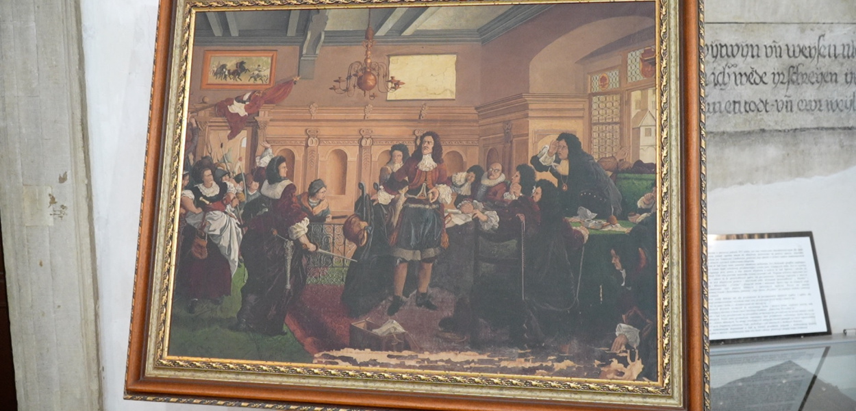 Siła kobiet, czyli obraz "Babska Wojna" w lwóweckim ratuszu