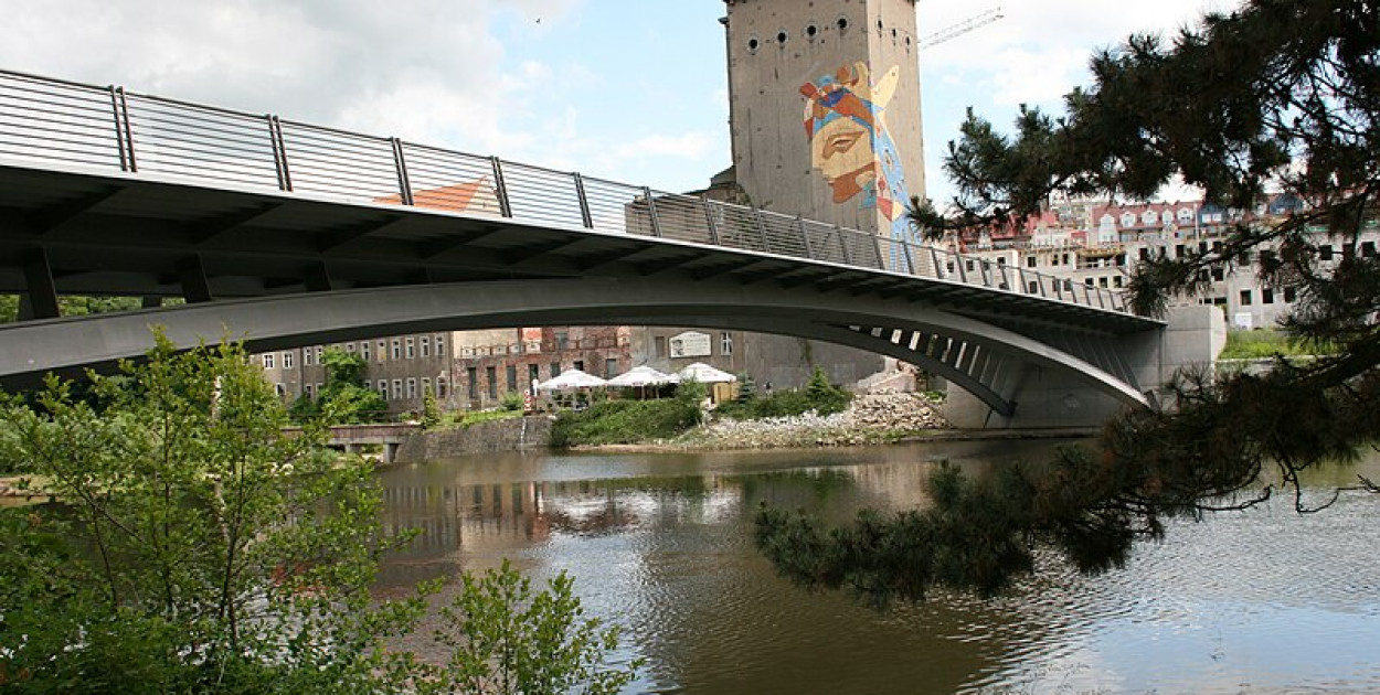 Most staromiejski Zgorzelec-Görlitz (Fot.  CC BY-SA 3.0 / Wikipedia)