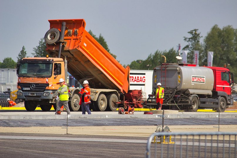 Trwa przebudowa na wrocławskim lotnisku