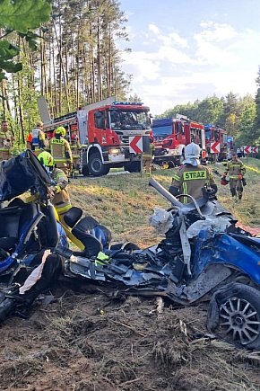 Śmiertelny wypadek na DK25 w Ostrowinie-165