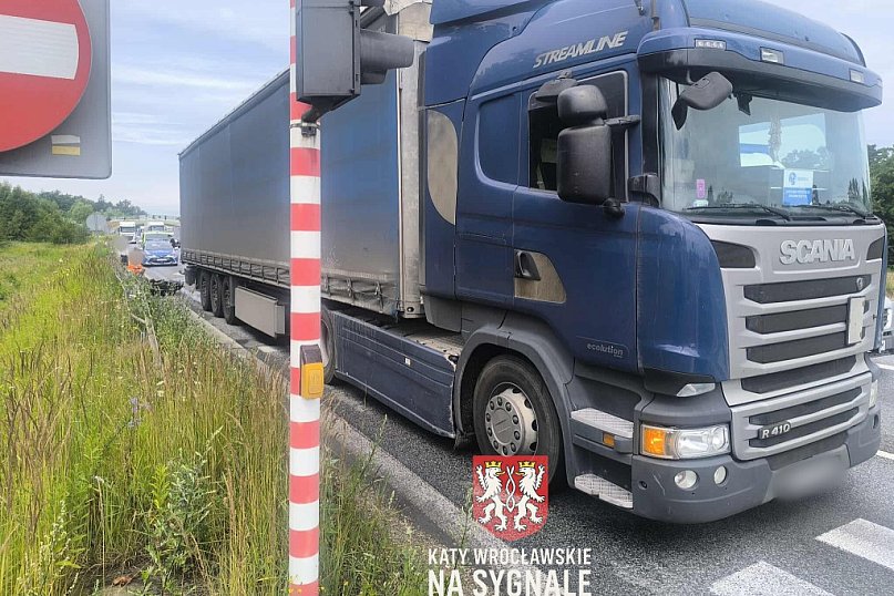 Zderzenie na Łączniku Długołęka