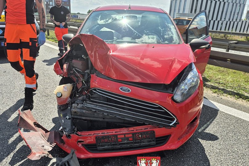 Groźne zderzenie na AOW