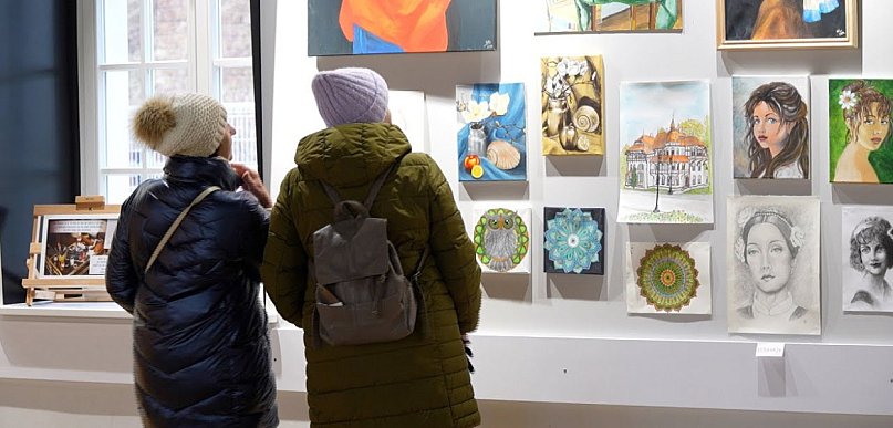 Kreatywność nie zna wieku - wystawa w Świeradowie-Zdroju