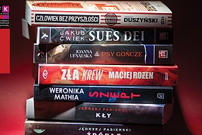 Siedem książek nominowanych do Nagrody Wielkiego Kalibru-85104