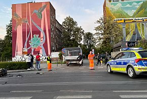 Groźny wypadek z udziałem motocyklistki-85183