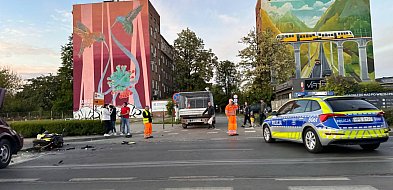 Groźny wypadek z udziałem motocyklistki-85183