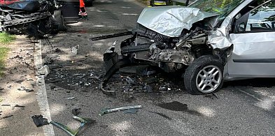 Poważny wypadek w Złotym Stoku. Droga zablokowana-85164