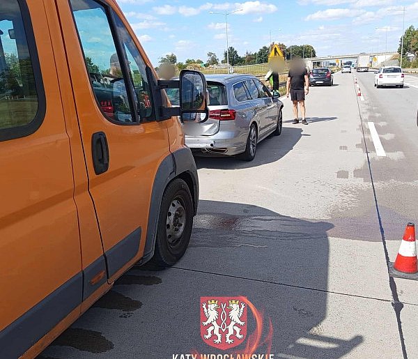 Kolizja na A4. Korek na 10 kilometrów-87946