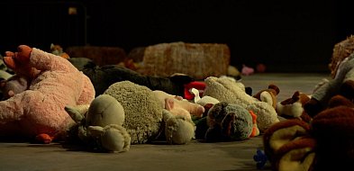 Setki maskotek na terenie Teatru Polskiego we Wrocławiu