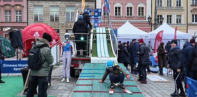 Wrocławski przystanek "Dolnośląskiej Zimy"