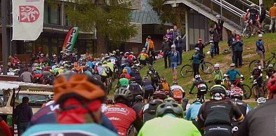 Tysiące rowerzystów opanowały Jakuszyce