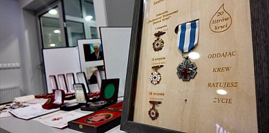 Honorowi krwiodawcy wyróżnieni