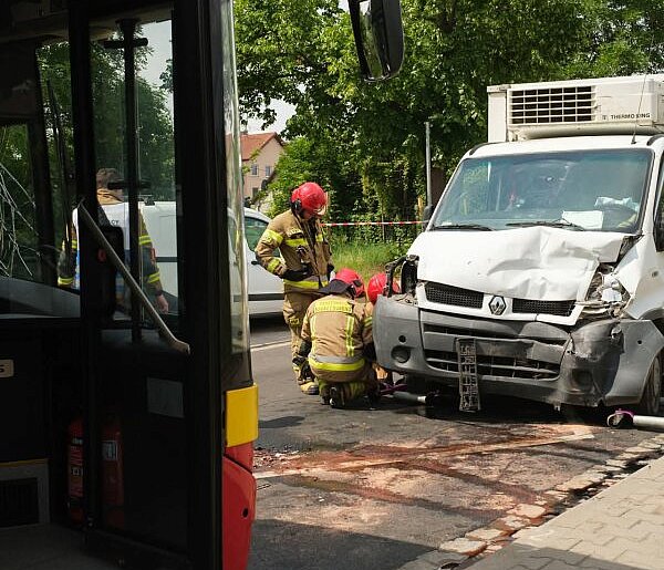 Wypadek na Żernickiej we Wrocławiu. Utrudnienia!