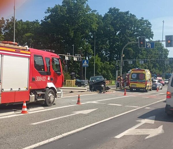 Śmiertelny wypadek w Długołęce. Nie żyje motocyklista