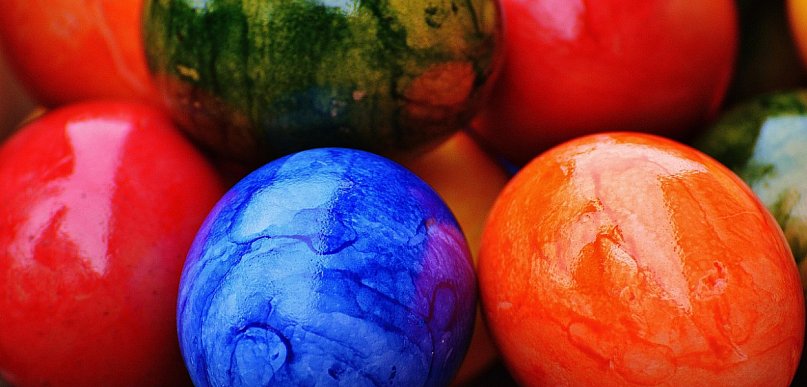 W Muzeum Etnograficznym wystawa pisanek i palm wielkanocnych