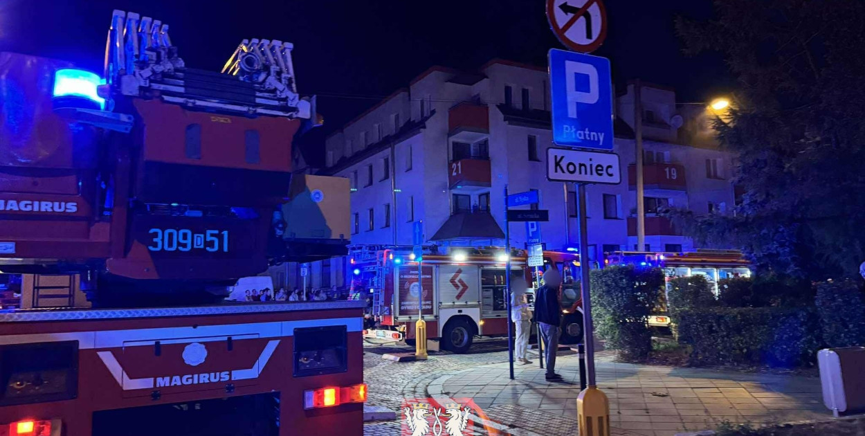 Fot. Adam Z. / Kąty Wrocławskie na sygnale