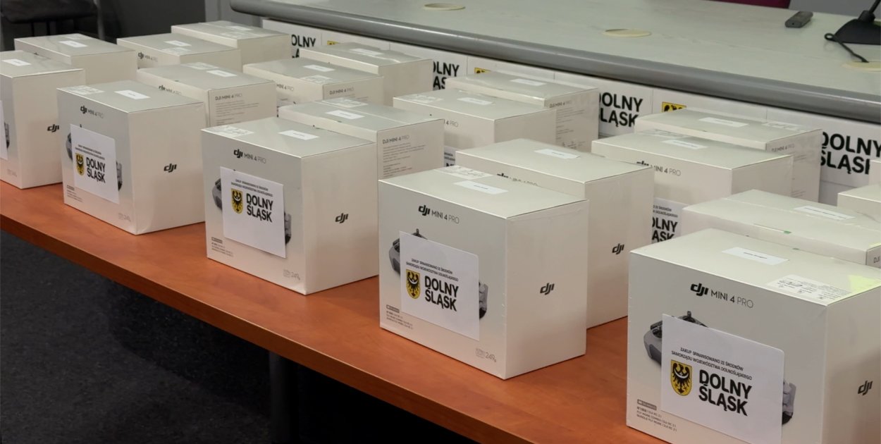 Drony dla Ochotniczych Straży Pożarnych