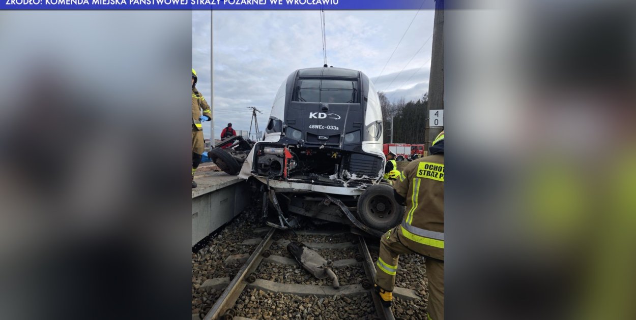 Śmiertelny wypadek pod Wrocławiem