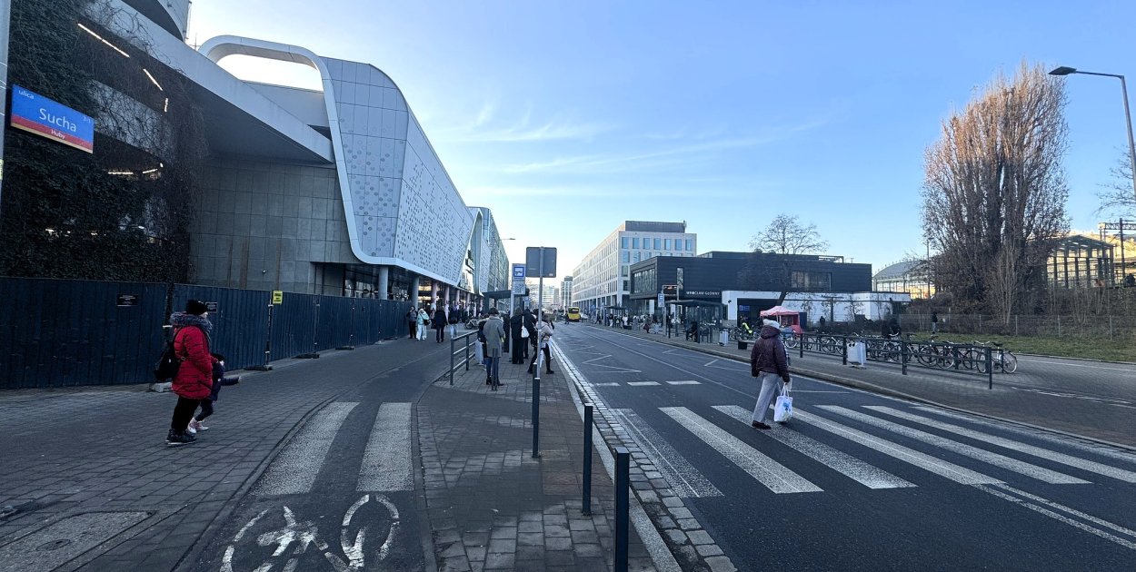 Nowy węzeł przesiadkowy na Suchej