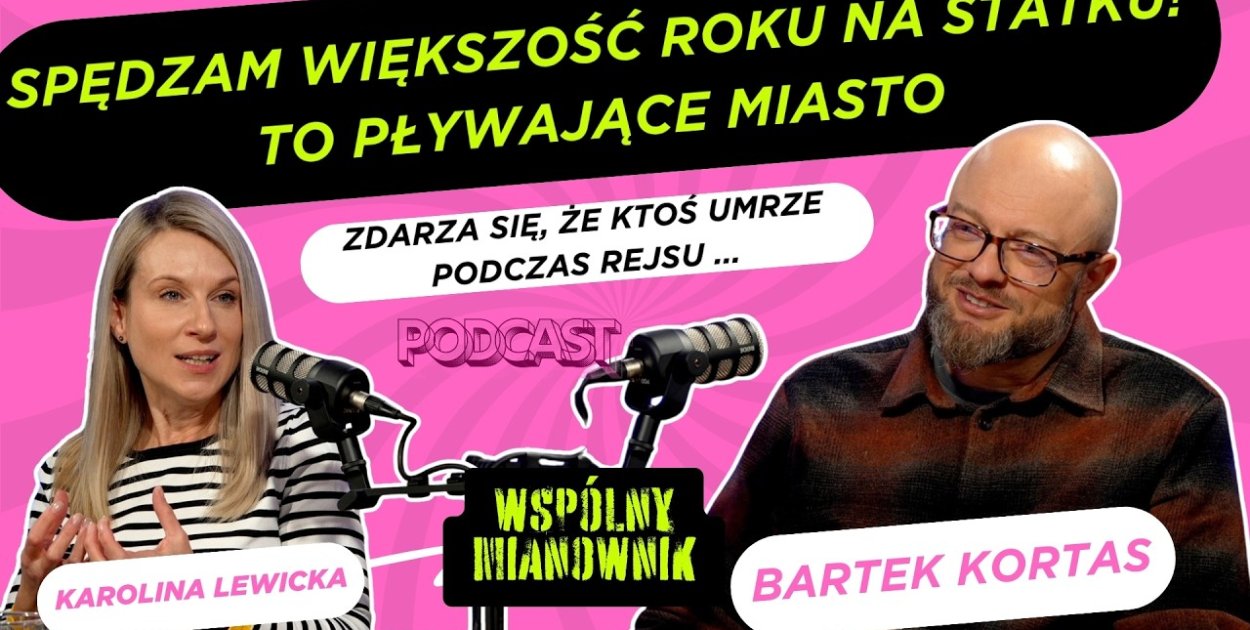 Zdarza się, że ktoś umrze podczas rejsu - Bartek Kortas - Wspólny Mianownik