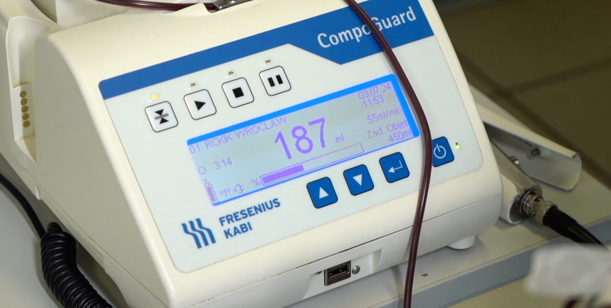 Banki krwi pełne, pobrania czasowo wstrzymane