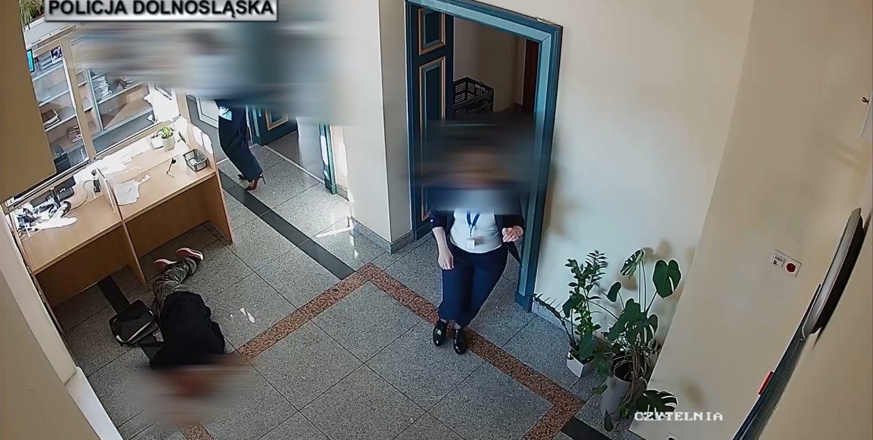 Stracił przytomność, na pomoc ruszyli policjanci