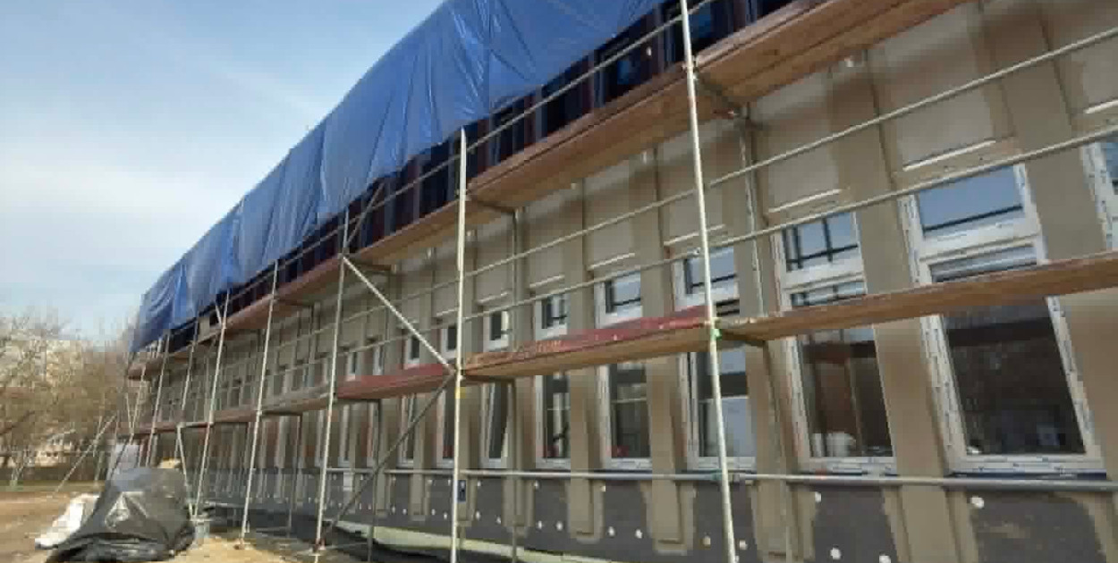 Remont w Liceum Ogólnokształcącym nr VIII